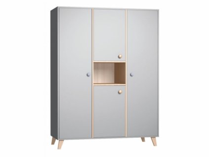 Faktum Skříň třídílná Faktum Colette Grey