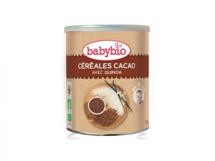 BabyBio nemléčná rýžovoquinoová kaše s kakaem 220g