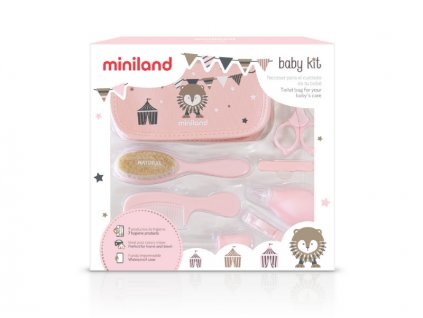 MiniLand Sada hygienická Baby Kit Pink