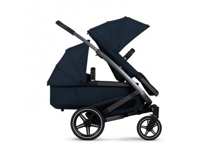 Geo3 duo komplet - Navy blue - Dark brown