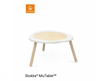 Stokke MuTable™ V2 White, multifunkční hrací stůl