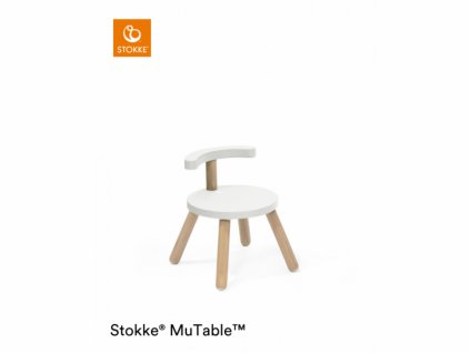 Stokke MuTable™ V2 White, Židle