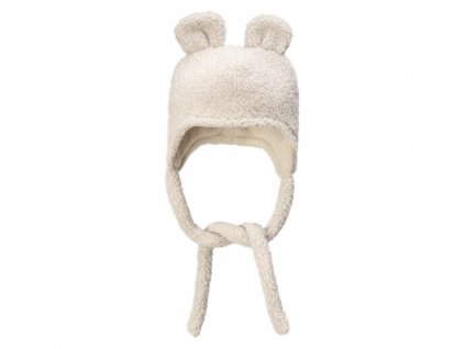 T-TOMI Cap TEDDY Cream (0-3 měsíce), 33-36 cm