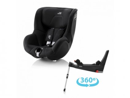 Britax Römer Autosedačka set Dualfix 5Z + Flex Base 5Z, Galaxy Black