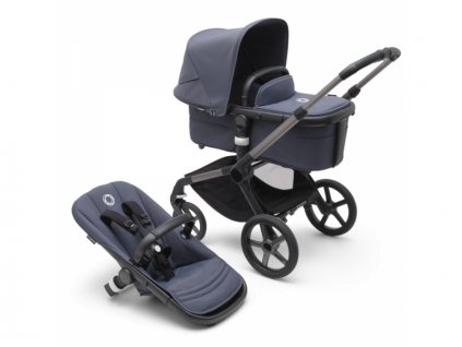 Bugaboo Fox 5 komplet GRAPHITE/STORMY BLUE