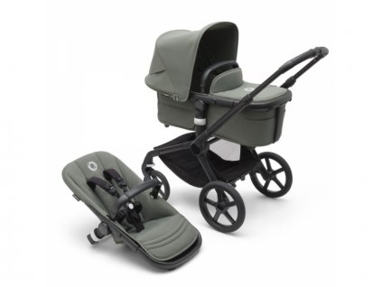 Bugaboo Fox 5 komplet BLACK/FOREST GREEN