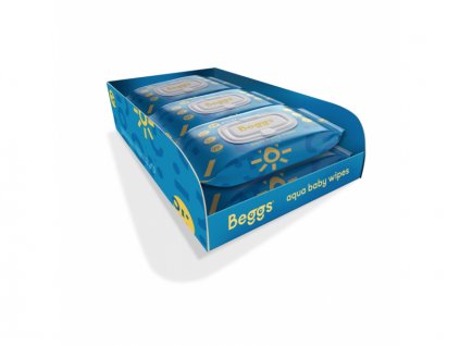 Beggs 6x vlhčené splachovatelné ubrousky (64 ks)
