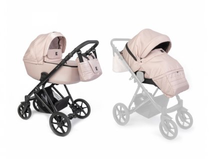 Dada Prams Apus kočárek 2v1 Special Edition MistyRose