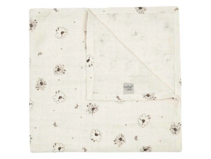 30620 1 muselinova plenka 110x110 cm tiny sheep kremova s oveckami 11zon