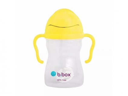 B.BOX Hrneček s brčkem - citron 240 ml