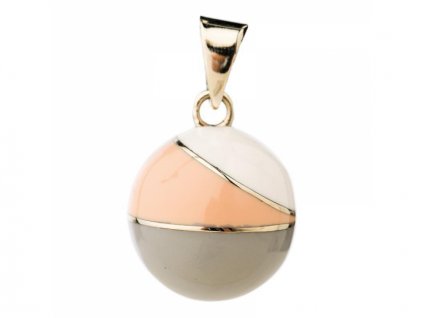 Babylonia BOLA white grey pink vintage