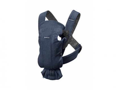 BabyBjörn nosítko MINI Navy Blue, 3D Mesh
