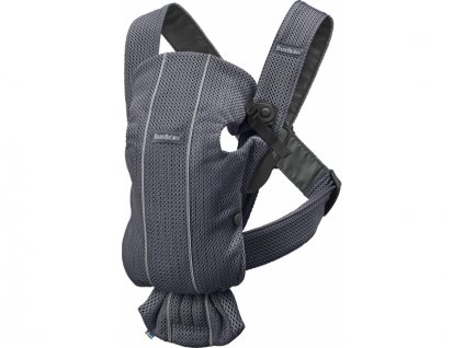 BabyBjörn nosítko MINI Anthracite mesh