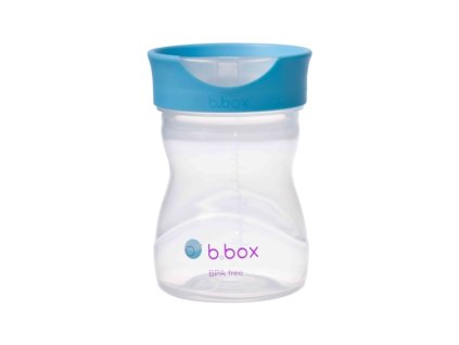 B.BOX Hrneček pro batolata 12m+ - modrý - DVOREČEK