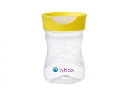 B.BOX Hrneček pro batolata 12m+ - žlutý - DVOREČEK