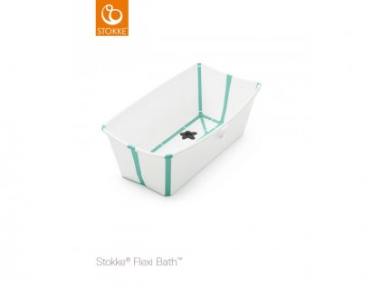 Stokke Skládací vanička Flexi Bath®, White Aqua