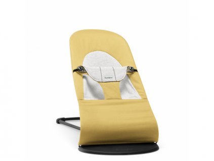 Baby Björn Lehátko Balance Soft Yellow/grey cotton Jersey