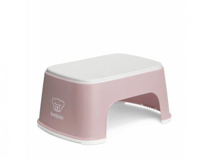 BabyBjörn Stupátko Powder Pink/White
