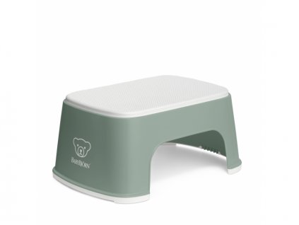 BabyBjörn Stupátko Deep Green/White