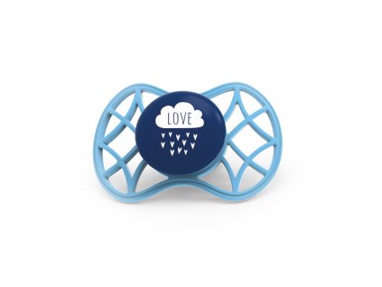 Nuvita Ortodontický dudlík Cool 6m+, Cobalt blue