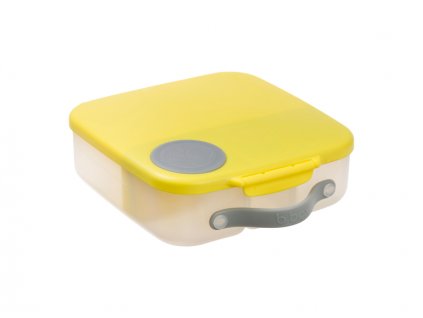 B.BOX Svačinový box velký - žlutý/šedý