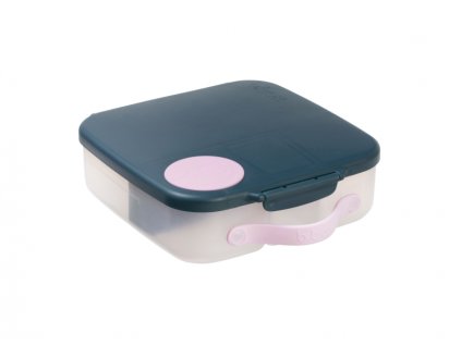 B.BOX Svačinový box velký - indigo/růžový