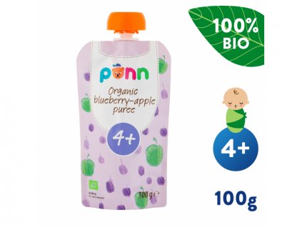 Salvest Ponn BIO Jablko s borůvkami (100 g)