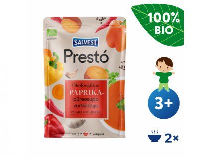 Salvest Prestó BIO Polévka z čerstvých paprik, bylinek a koření (600 g)