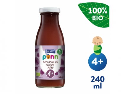 Salvest Ponn BIO Švestková šťáva s dužinou (240 ml)