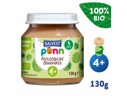 Salvest Ponn BIO Jablko 100% (130 g)