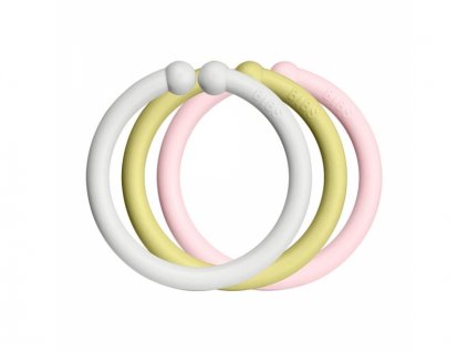 Bibs Loops kroužky 12 ks Haze/Meadow/Blossom