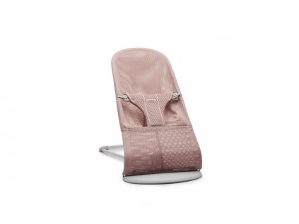 Baby Björn Lehátko BLISS Dusty pink Mesh světlá konstrukce