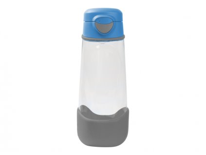 B.BOX Sport láhev na pití 600 ml - modrá/šedá