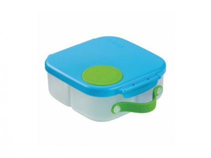 B.BOX Svačinový box střední- modrý/zelený