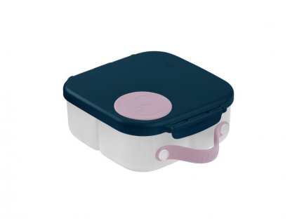B.BOX Svačinový box střední - indigo/růžový
