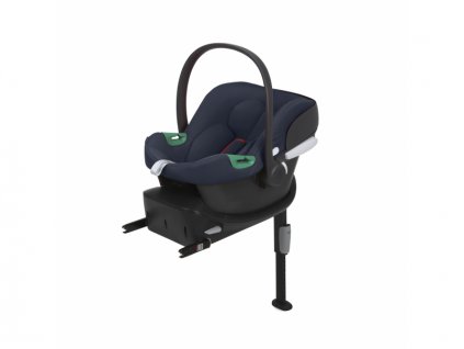 Cybex ATON B2 I-SIZE+BASE ONE Bay Blue | dark blue