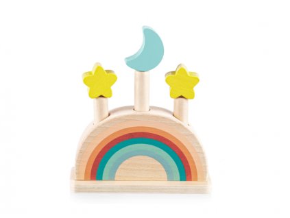 Zopa Dřevěná vyskakovací hračka, Night