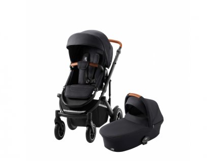 Britax Römer Set 2v1 kočárek Smile III + hluboká korba, Fossil Grey