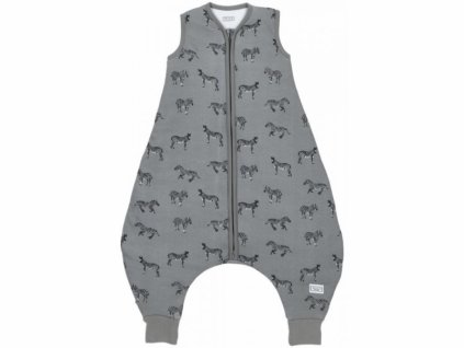 Meyco JUMPER 80 cm Zebra Animal grey