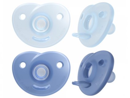 Philips AVENT Šidítko Soothie 0-6m chlapec, 2 ks