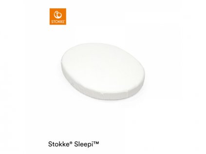 Stokke Prostěradlo do postýlky Sleepi™ Mini V3, White