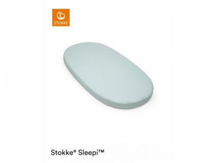 Stokke Prostěradlo do postýlky Sleepi™ V3, Dots Sage