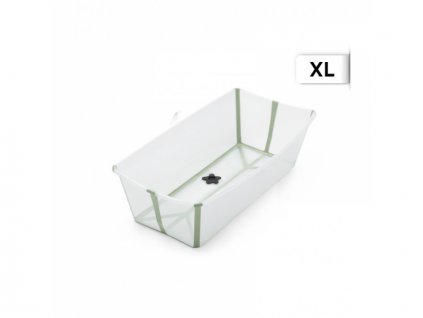 Skládací vanička Flexi Bath® X-Large, Transparent Green