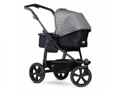 TFK mono2 combi pushchair - air chamber wheel prem.grey T-M2-KE415