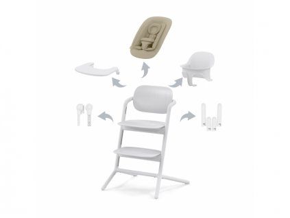 Cybex LEMO 4v1 SET All White | white