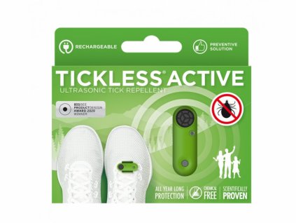 TICKLESS ACTIVE - ultrazvukový odpuzovač klíšťat -Zelený