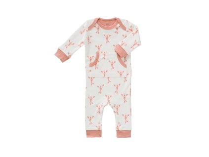 Fresk Dětské pyžamo Lobster coral pink, 6-12 m - VÝPRODEJ DVOREČEK