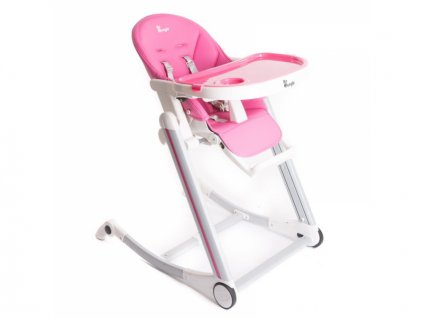 Bo Jungle jídelní židlička B-HIGH CHAIR Pink