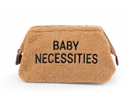 Childhome Toaletní taška Baby Necessities Teddy Beige
