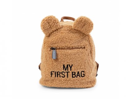 Childhome Dětský batoh My First Bag Teddy Beige